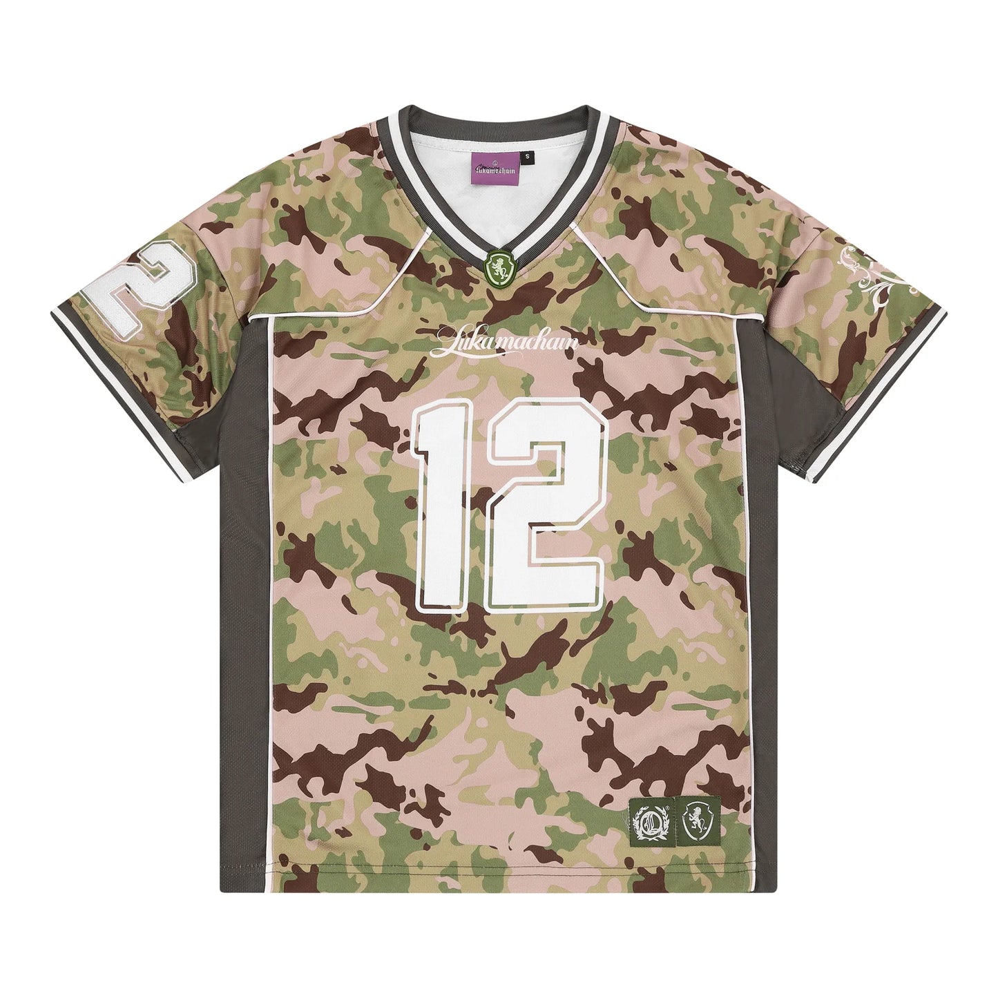 LUKAMACHAIN Camo Jersey Army Green