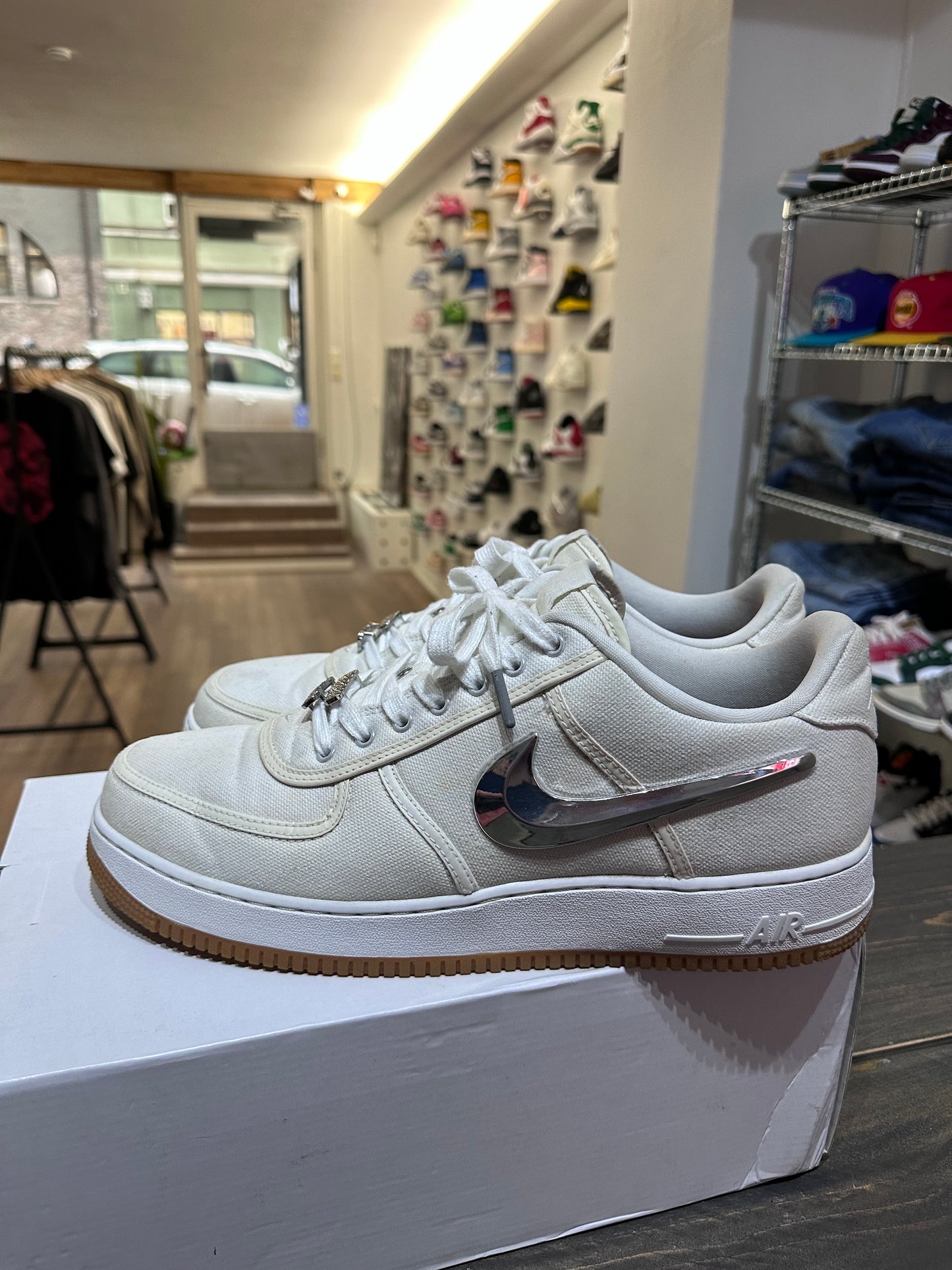 Nike Air Force 1 Low Travis Scott Sail (Eu: 48.5)