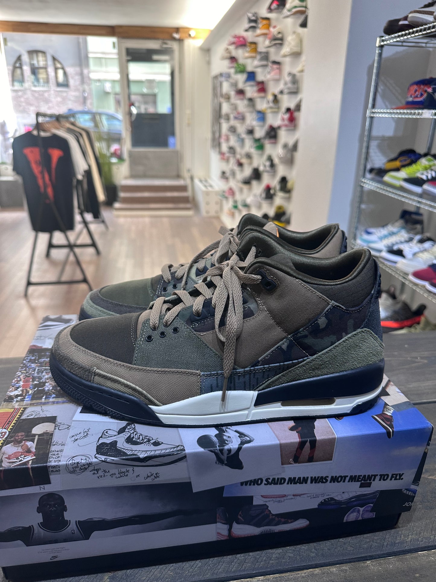 Jordan 3 Retro Patchwork Camo (Eu:44,5)