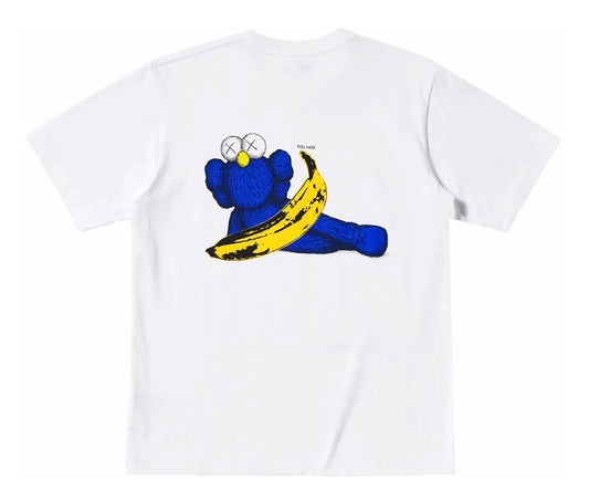 KAWS x Uniqlo Warhol UT Graphic White/Blue T-shirt