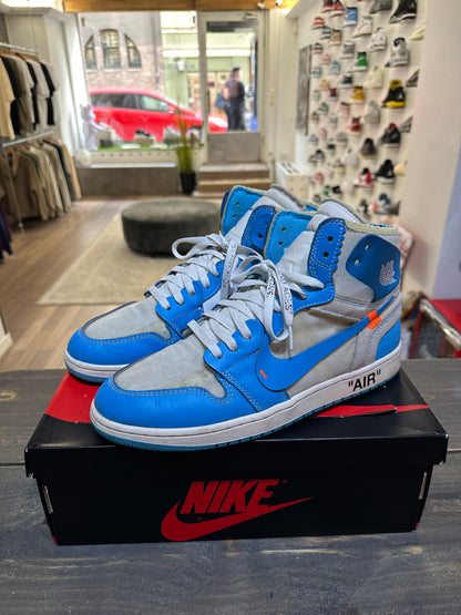 Jordan 1 Retro High Off-White University Blue (Eu:46)