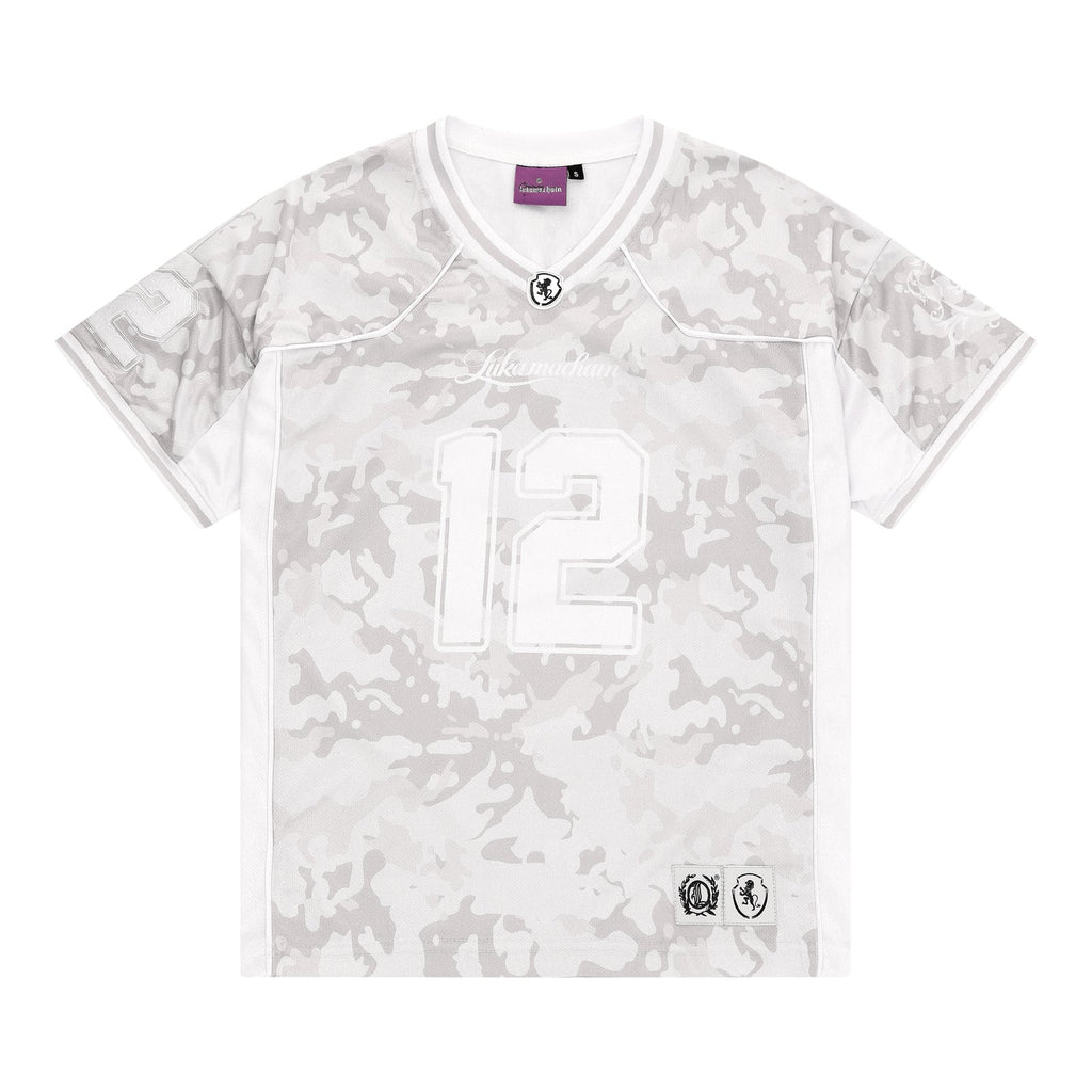 LUKAMACHAIN Camo Jersey White