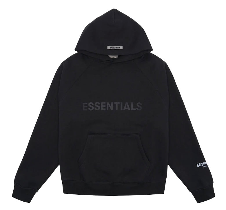 Fear of God Essentials Pullover Hoodie Applique Logo Dark Slate/Stretch Limo/Black