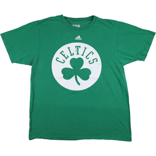 Boston Celtics NBA Logo Adidas T-Paita