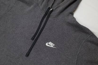 Nike Gray Logo Hoodie