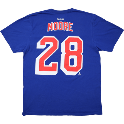 New York Rangers Moore #28 NHL T-Shirt