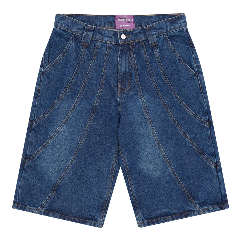 READER Panel Jorts Blue