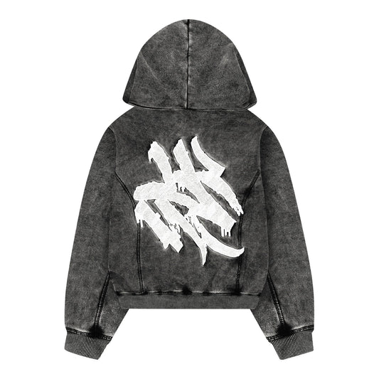 LUKAMACHAIN ​​Ghost Hoodie with Back Logo