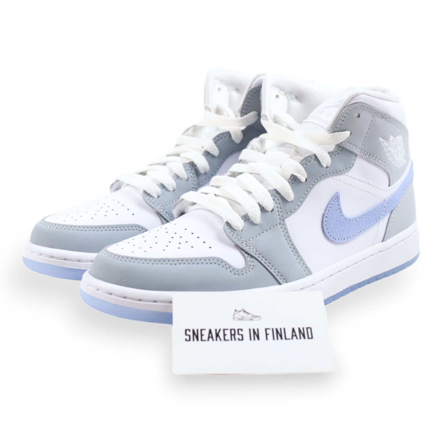 Jordan 1 Mid Wolf Grey Aluminum (Women's)