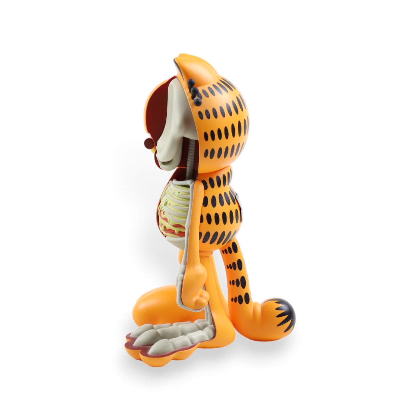 Mighty Jaxx Xxray Garfield Figure Orange