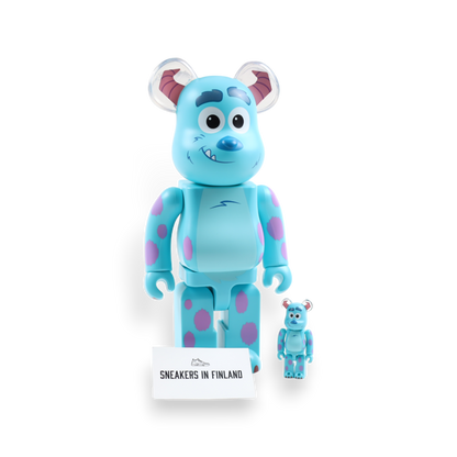 Bearbrick Disney Pixar Monsters, Inc. Sulley 100% &amp; 400% Set