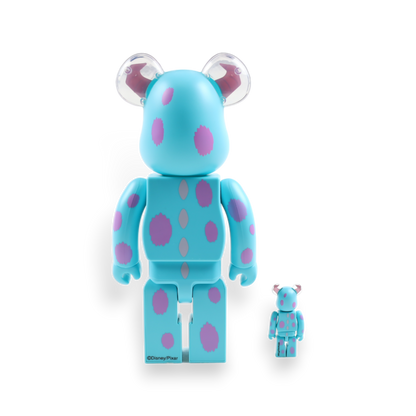 Bearbrick Disney Pixar Monsters, Inc. Sulley 100% & 400% Set